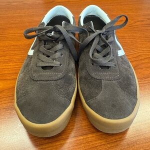 Vans Brown Suede Sneakers with Gum Sole